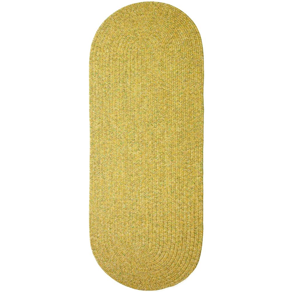 Sandi Oatmeal Tweed 2X6 Oval. Picture 1