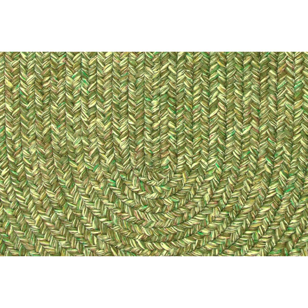 Sandi Bayleaf Tweed 8X11 Oval. Picture 2