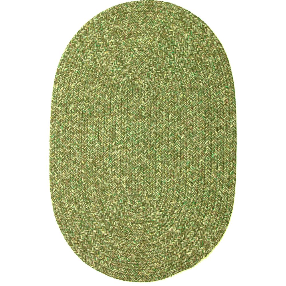 Sandi Bayleaf Tweed 8X11 Oval. Picture 1