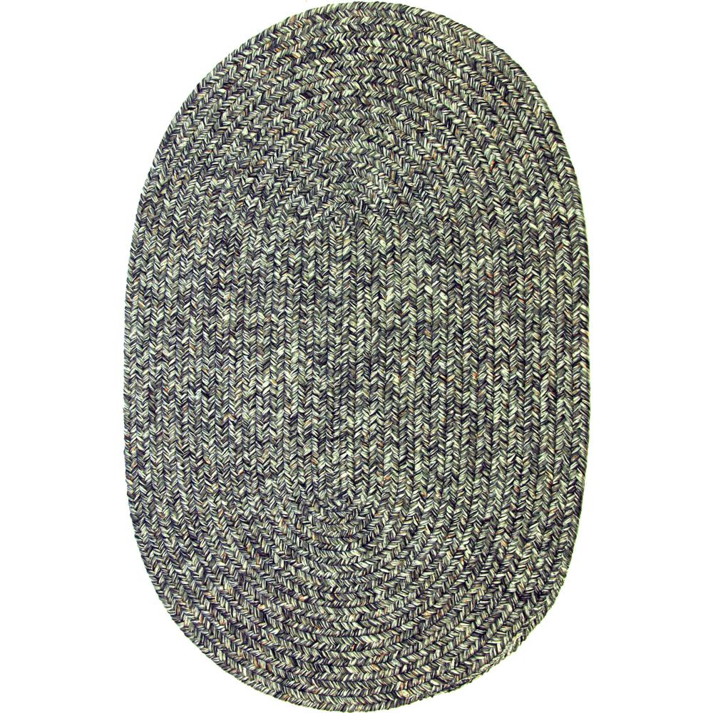 Sandi Graphite Tweed 5X8 Oval. Picture 1