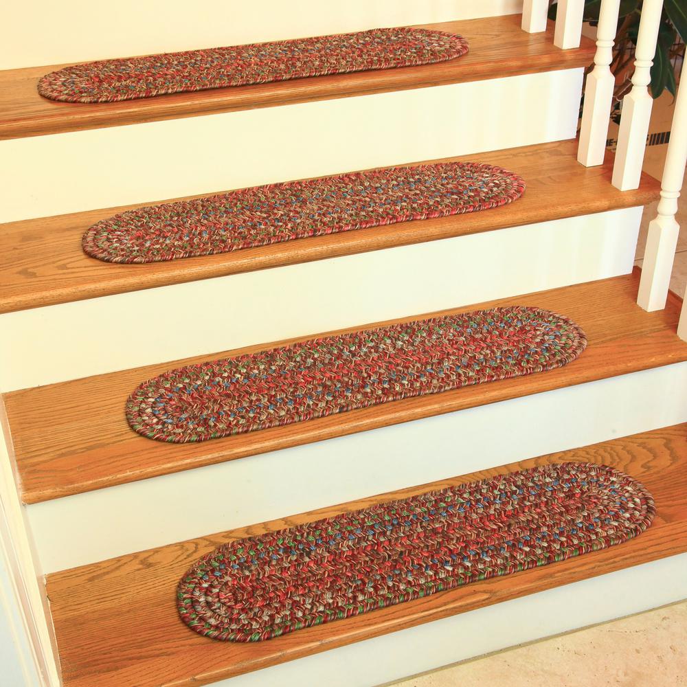 Sophia Burgundy red multicolored S/T's Set-of-4. Picture 1