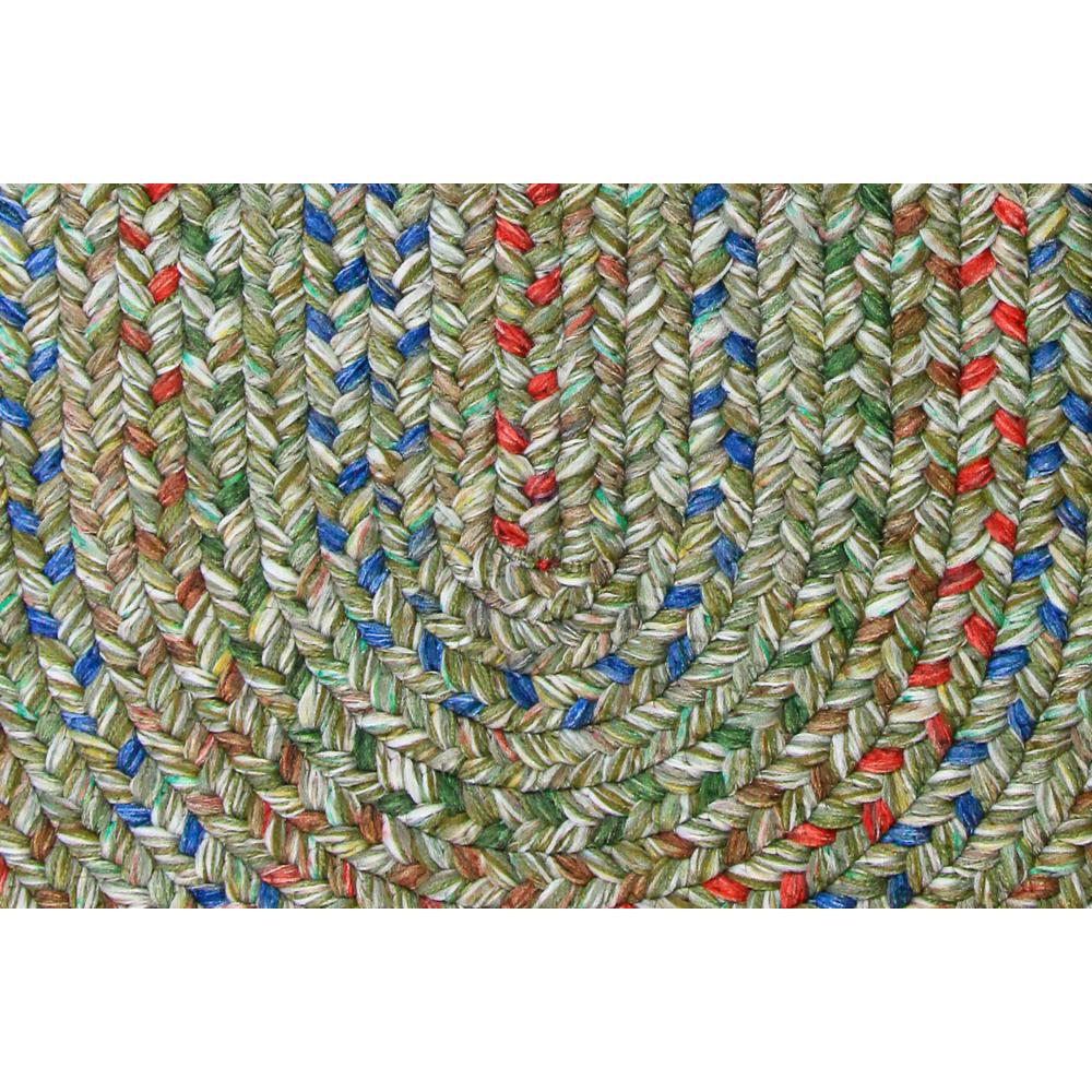 Sophia Moss green multicolored 8X11 Oval. Picture 2