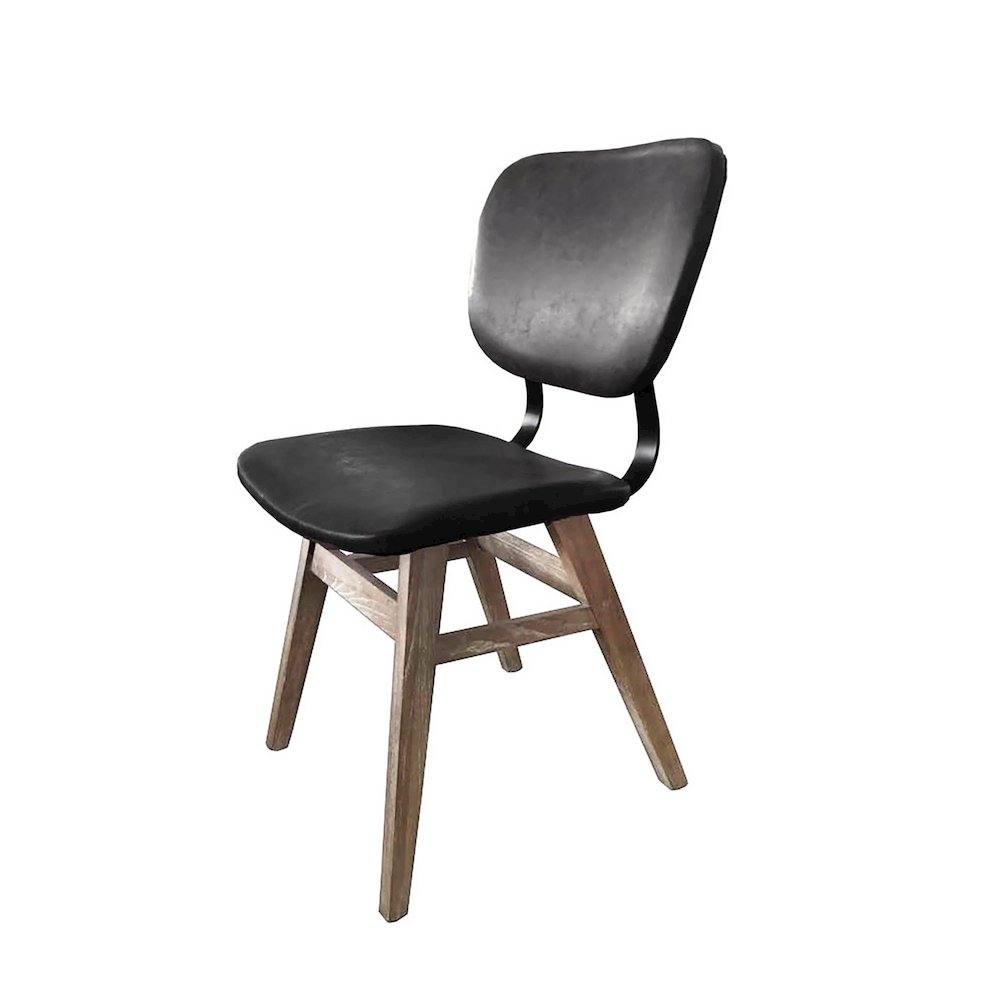 Fraser Dining Chair - Antique Black. Picture 1