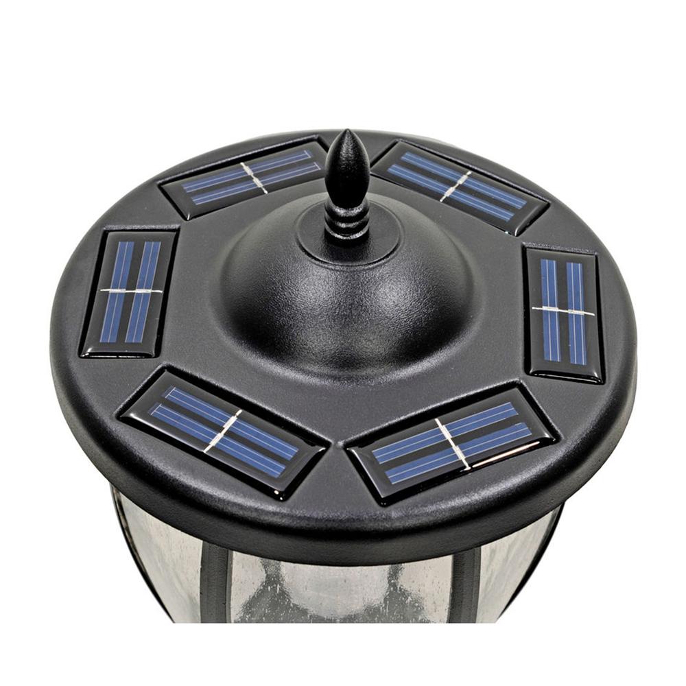 Terrace Solar Lamp Post and Planter. Picture 5