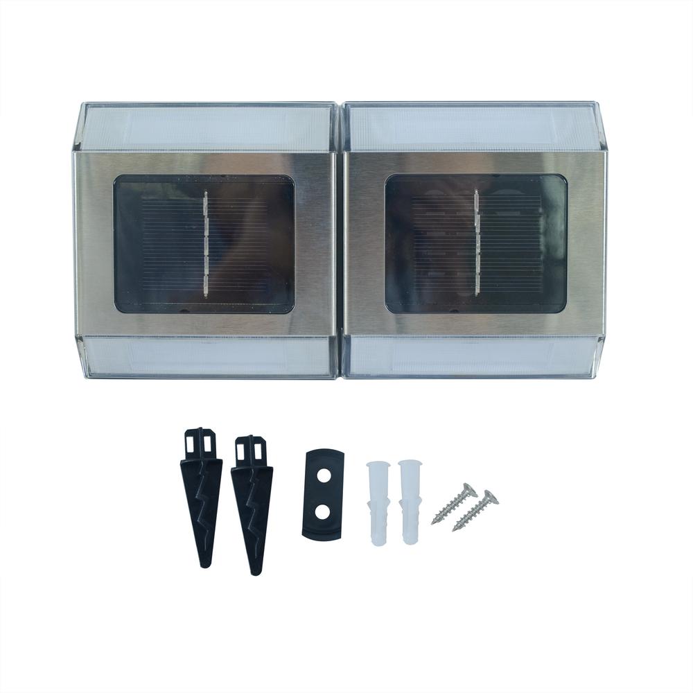 Solar Pathway Lights - (2-Pack). Picture 1