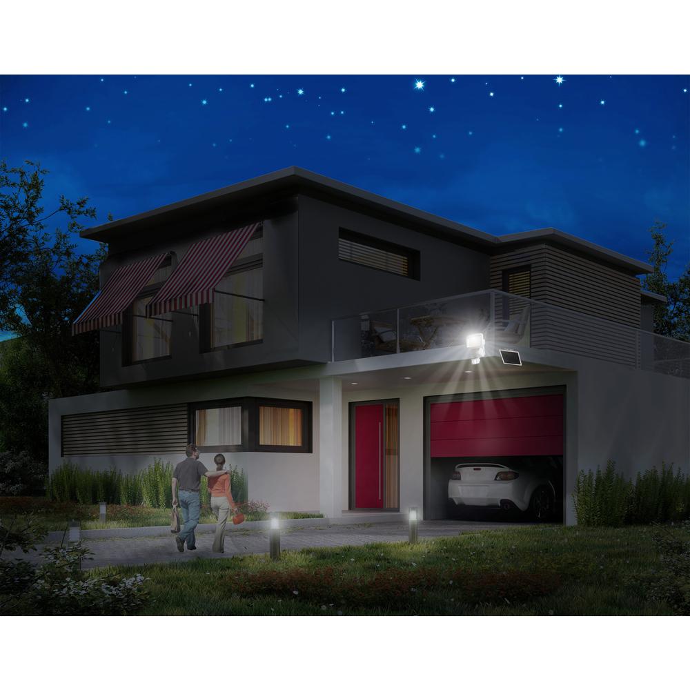 144-LED Solar Powered Motion Activated Security Light (4-Pack). Picture 4