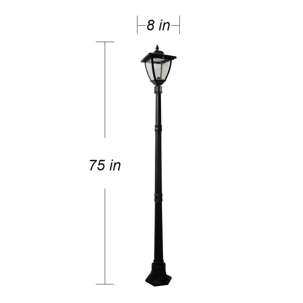 Bayport Solar Post Lamp. Picture 1