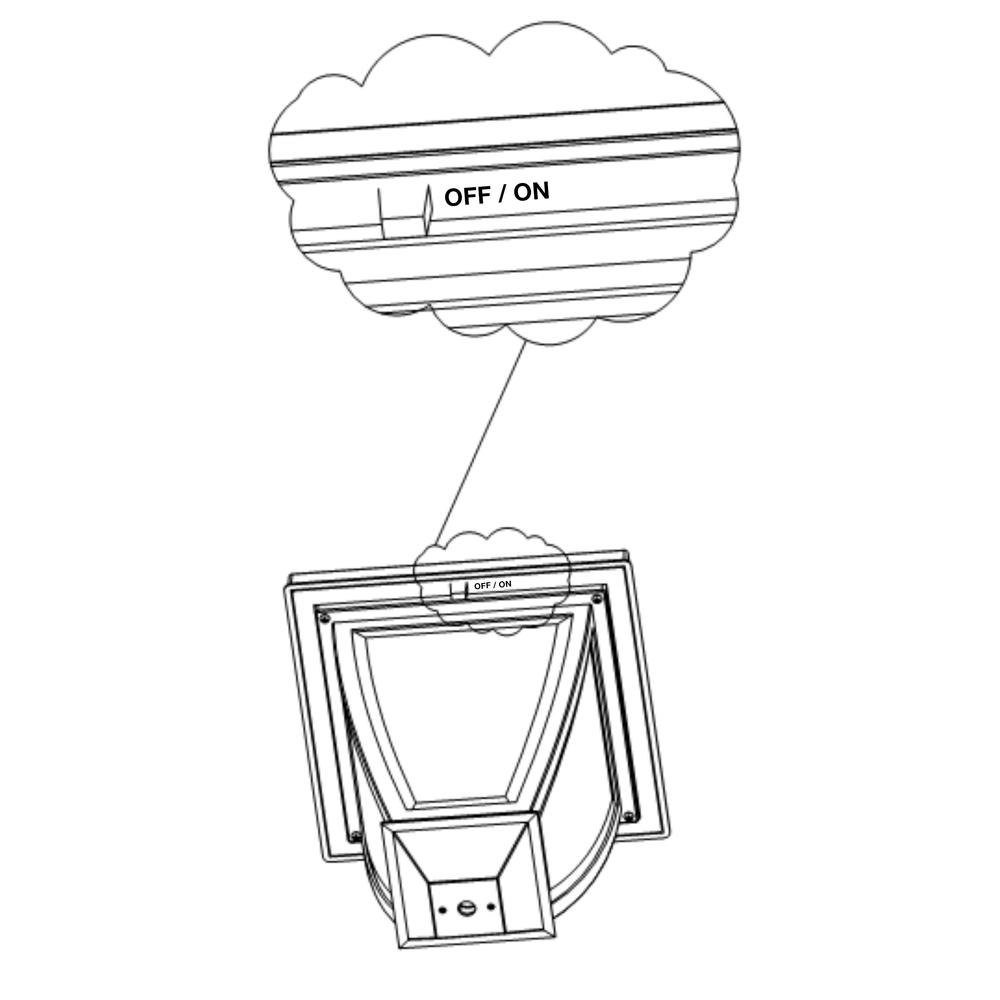 Bayport Solar Post Lamp. Picture 4