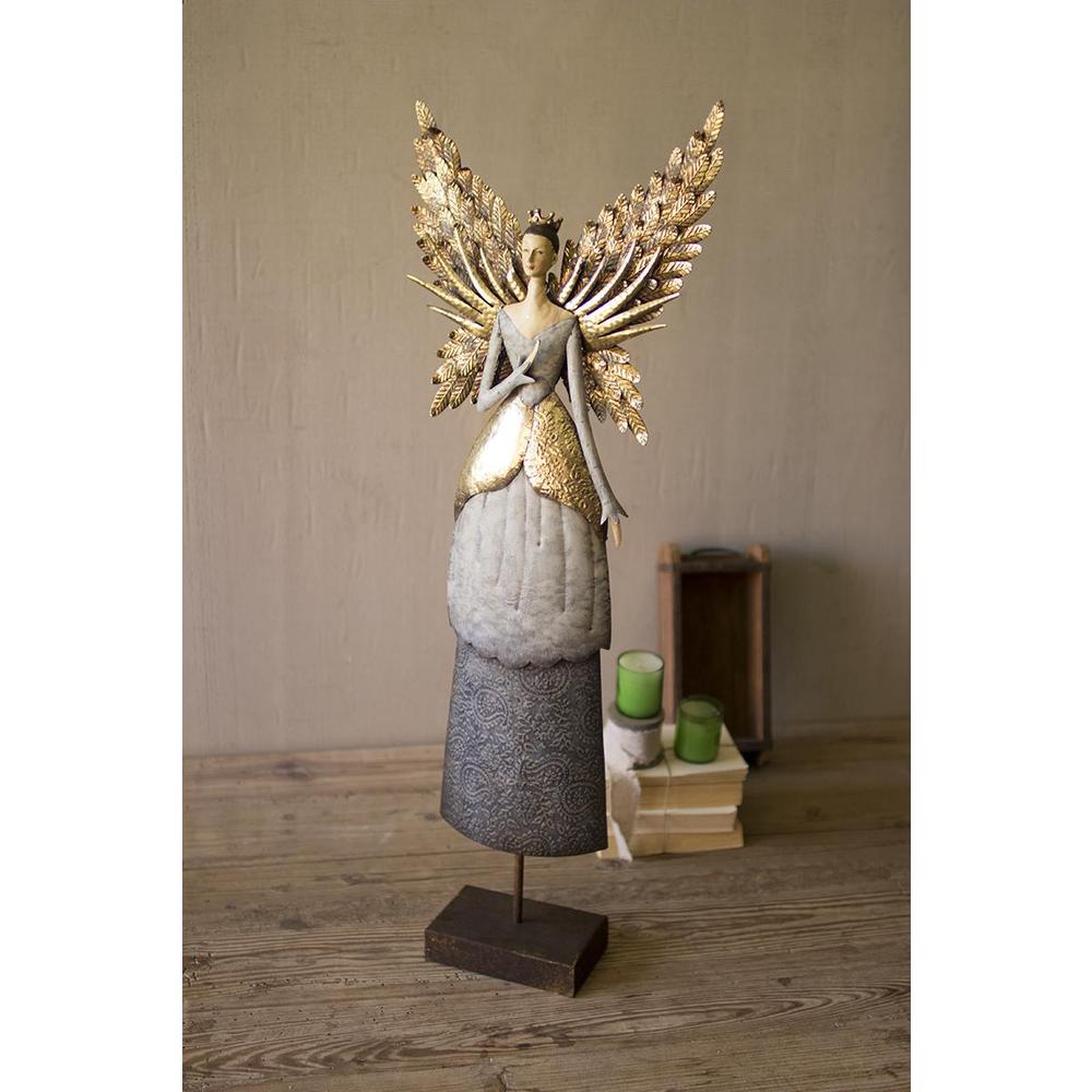 Painted Metal Angel. Picture 2