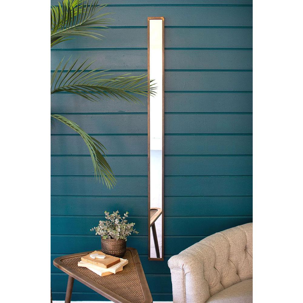 Tall Thin Wall Mirror - 4" Wide. Picture 2
