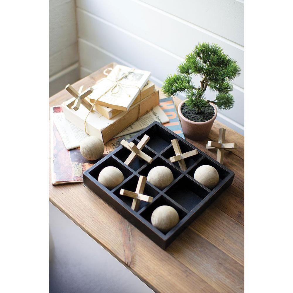 Wooden Tic-Tac-Toe Set. Picture 2