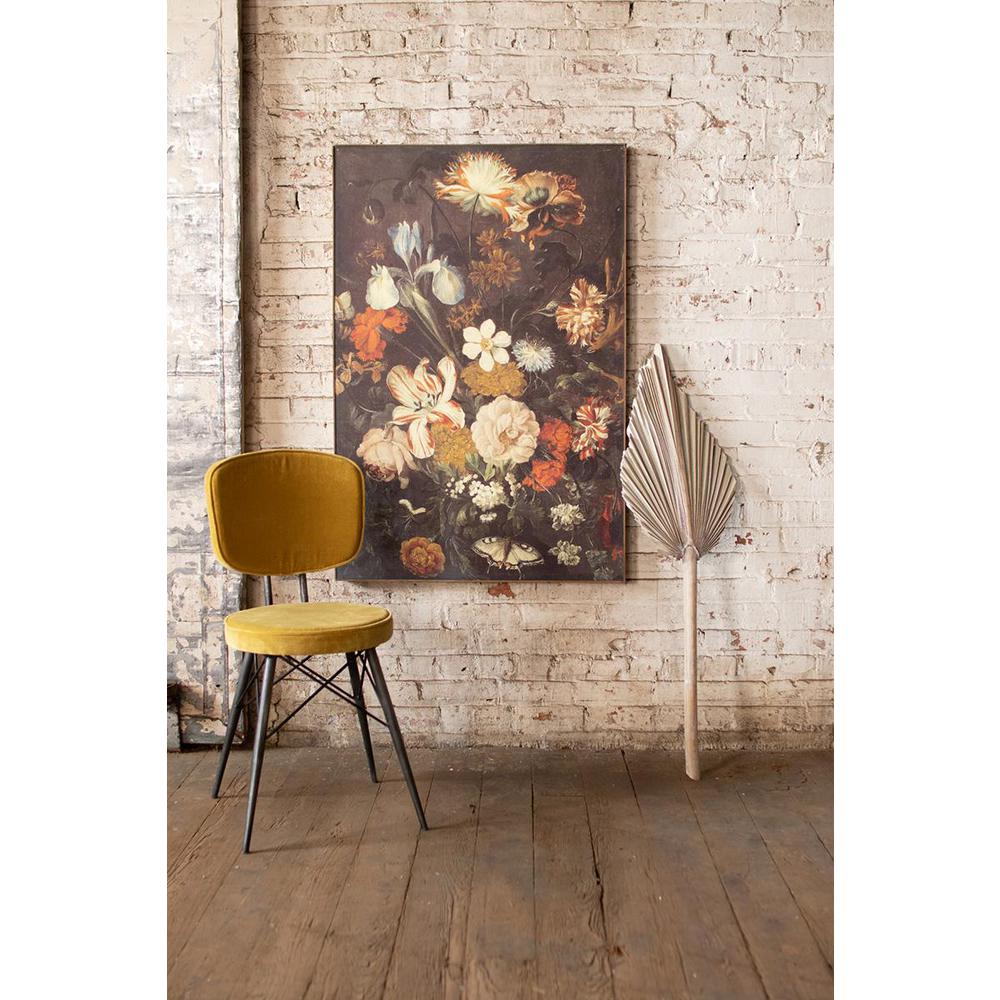 Framed Floral Print. Picture 2