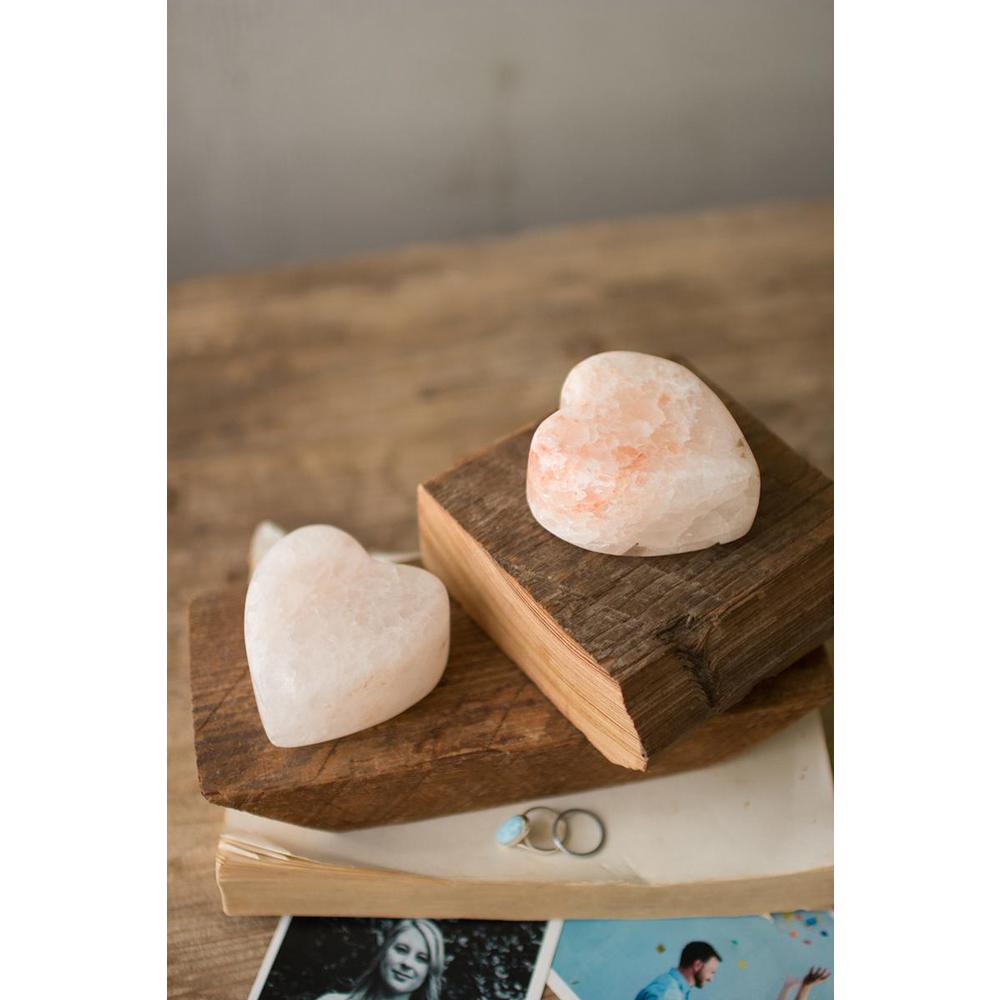 Himalayan Salt Heart. Picture 2