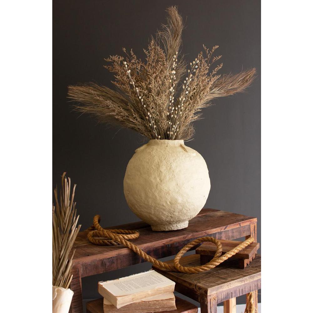 Paper Mache Urn - 15" Tall. Picture 2