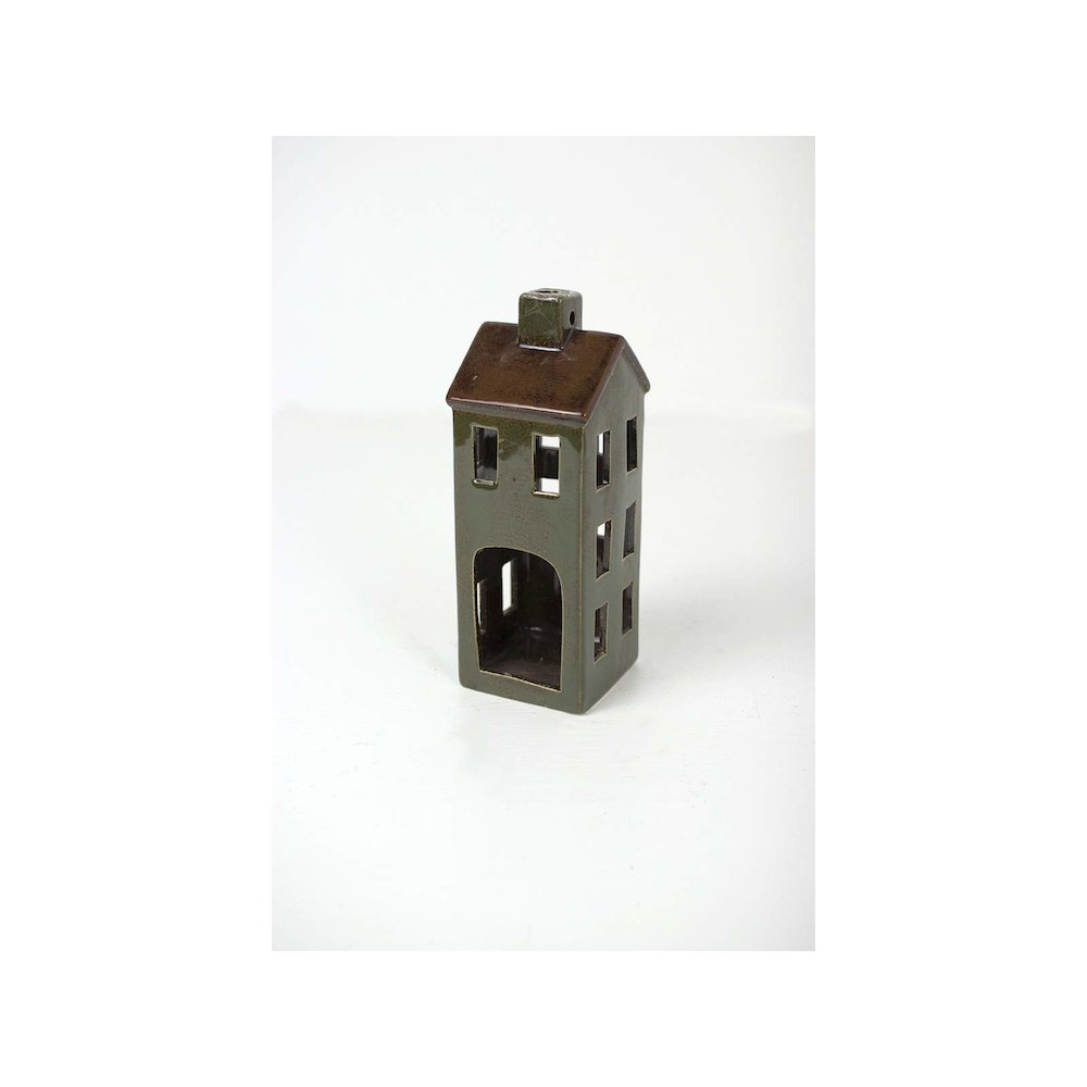 Set Of Six Ceramic Village-One Each Design. Picture 9