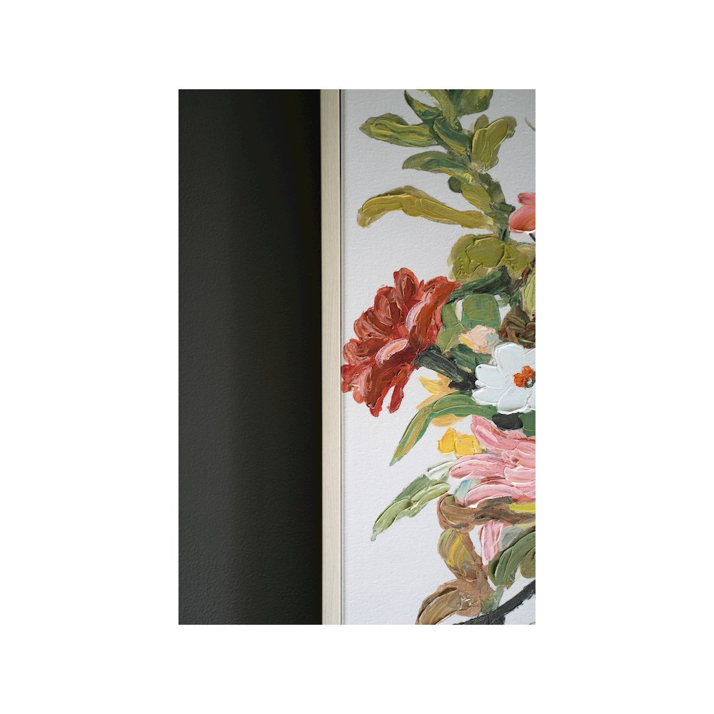 Framed Acrylic Painting - Floral. Picture 3