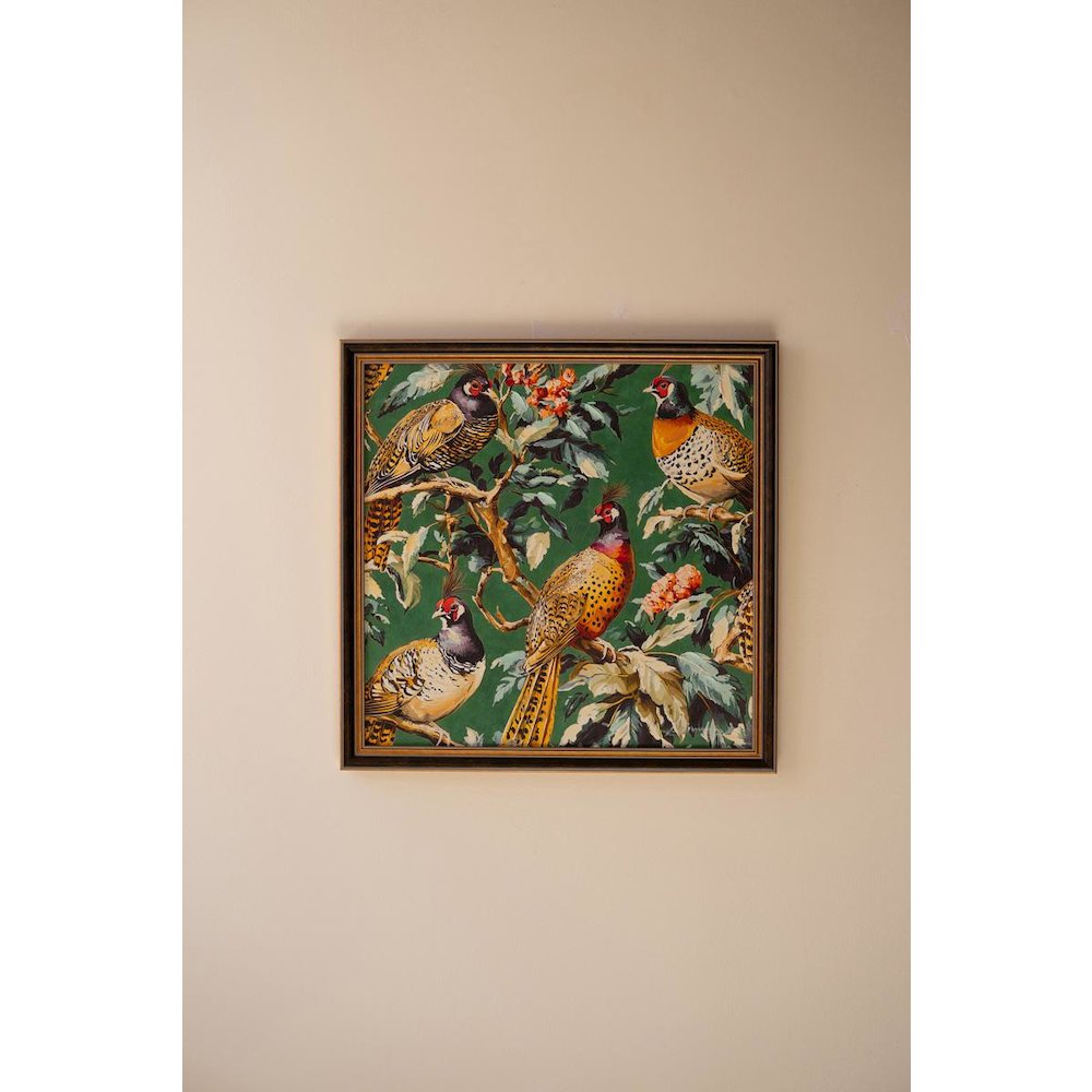 Framed Pheasant Painting. Picture 4