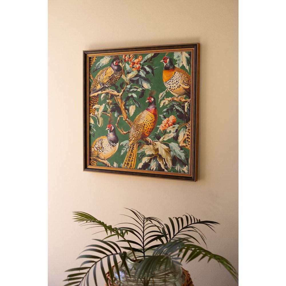 Framed Pheasant Painting. Picture 5