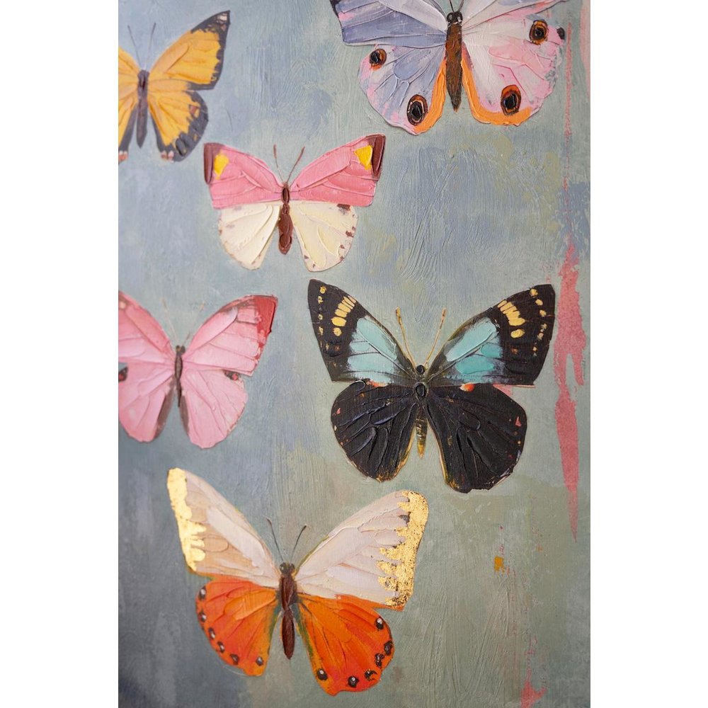 Framed Butterfly Painting. Picture 4