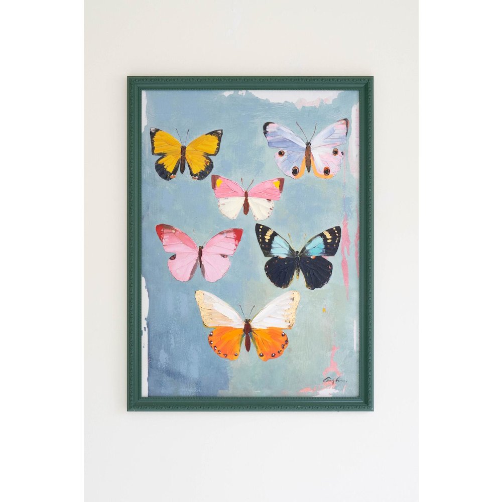 Framed Butterfly Painting. Picture 6