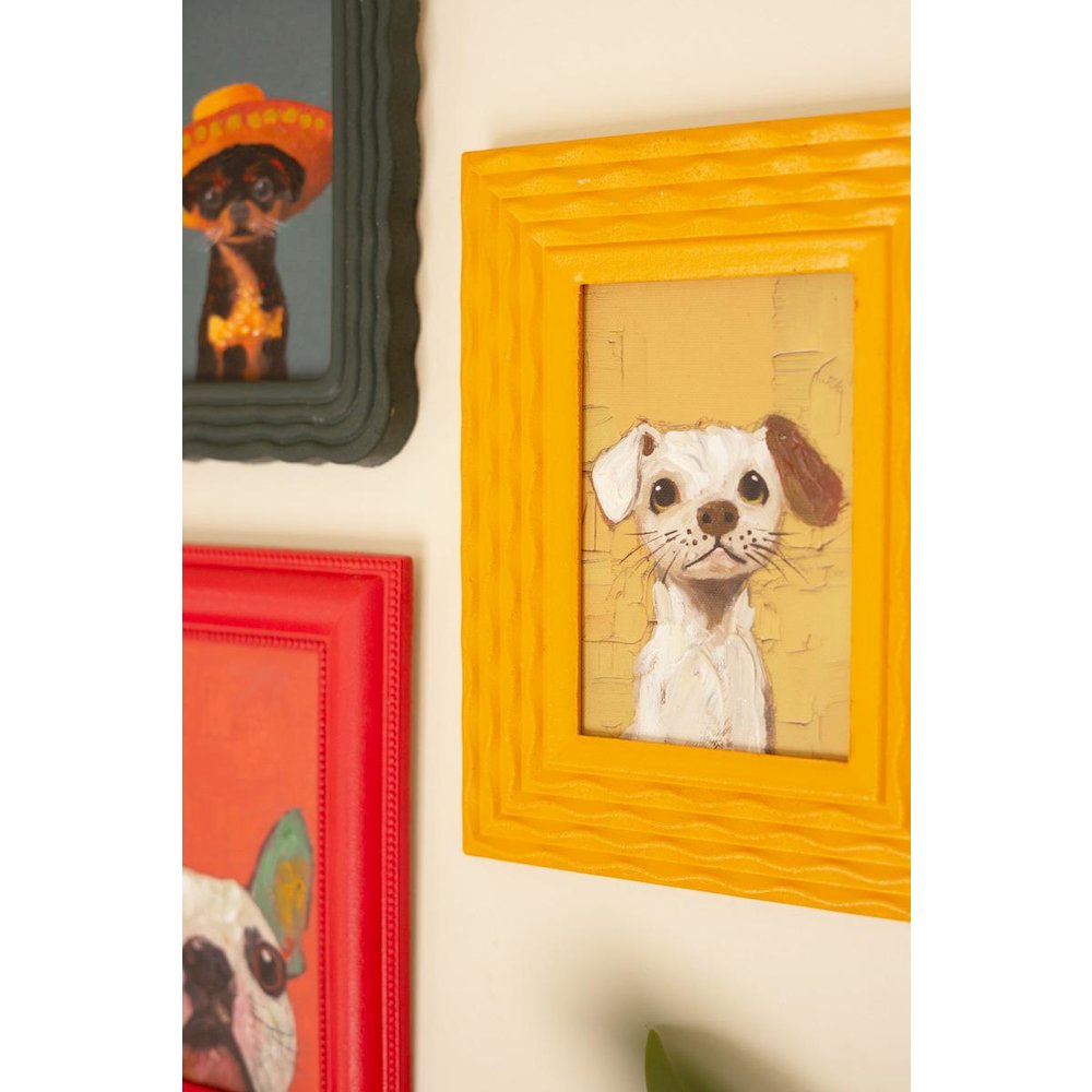 Set Of Three Framed Dog Paintings. Picture 2