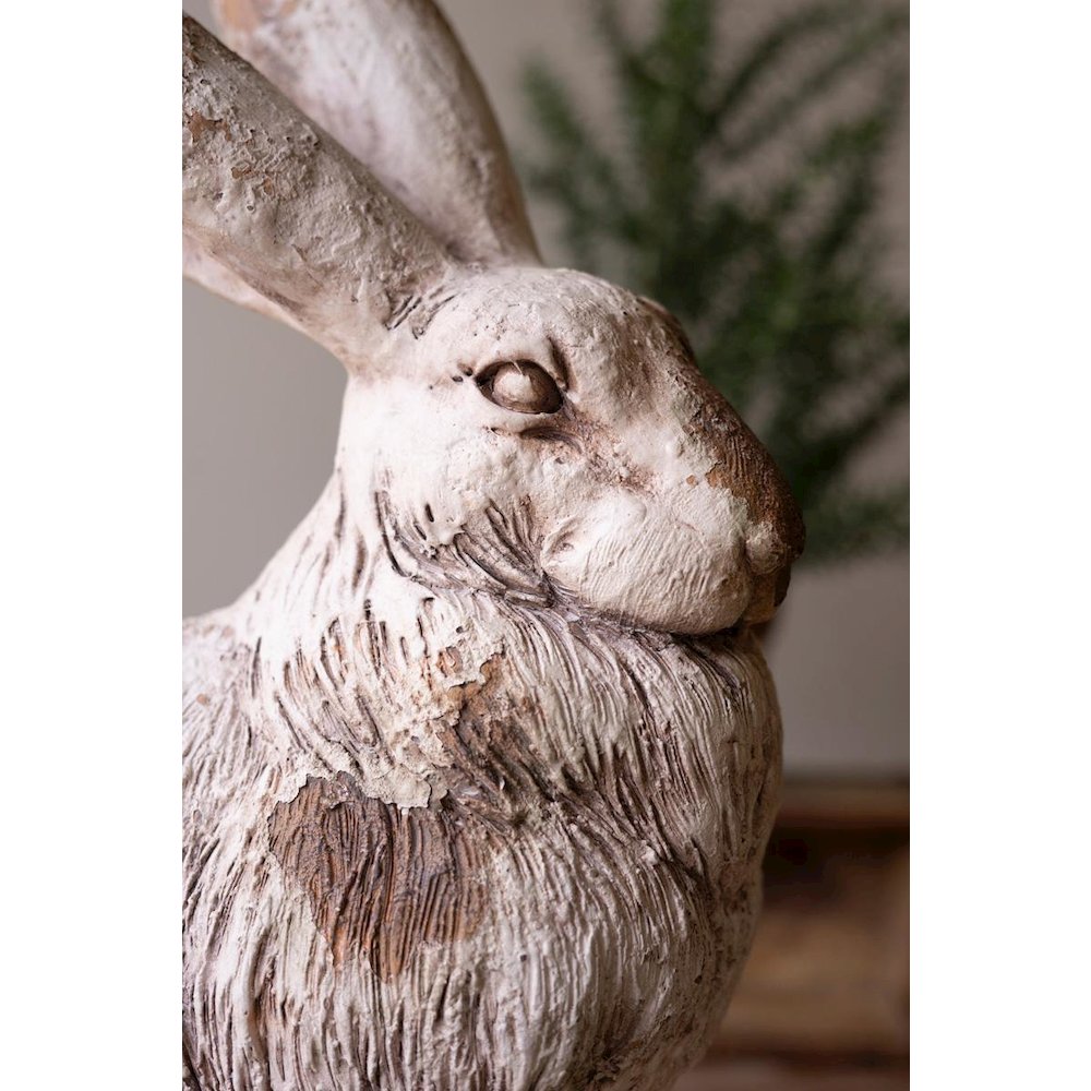 Faux Concrete Rabbit. Picture 2