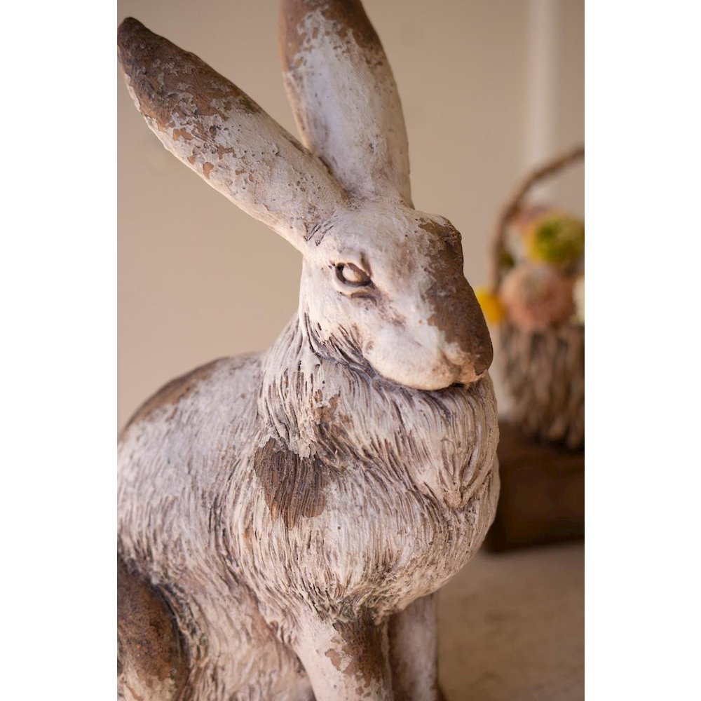 Faux Concrete Rabbit. Picture 3