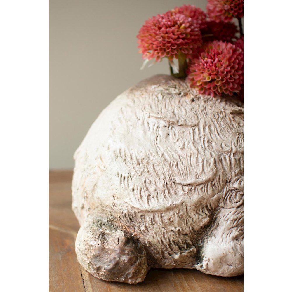 Faux Concrete Sheep Planter. Picture 4