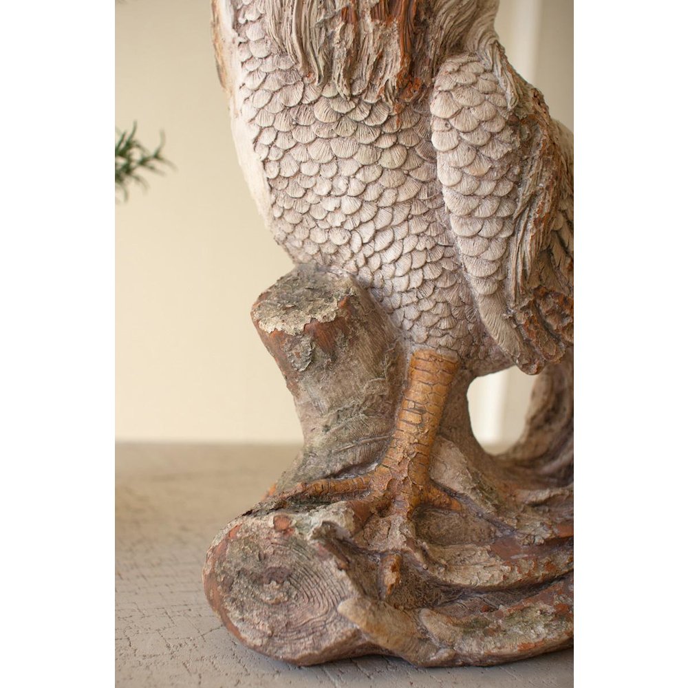 Faux Concrete Rooster. Picture 3