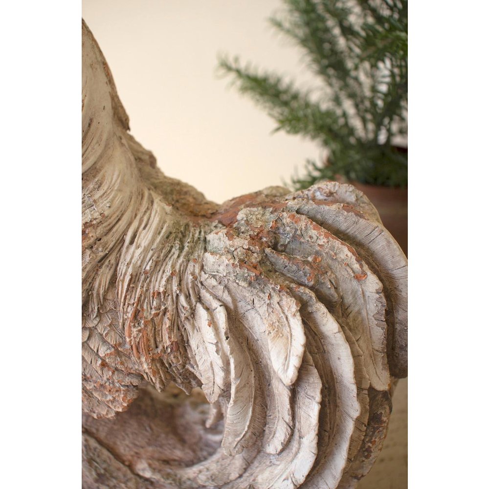 Faux Concrete Rooster. Picture 4