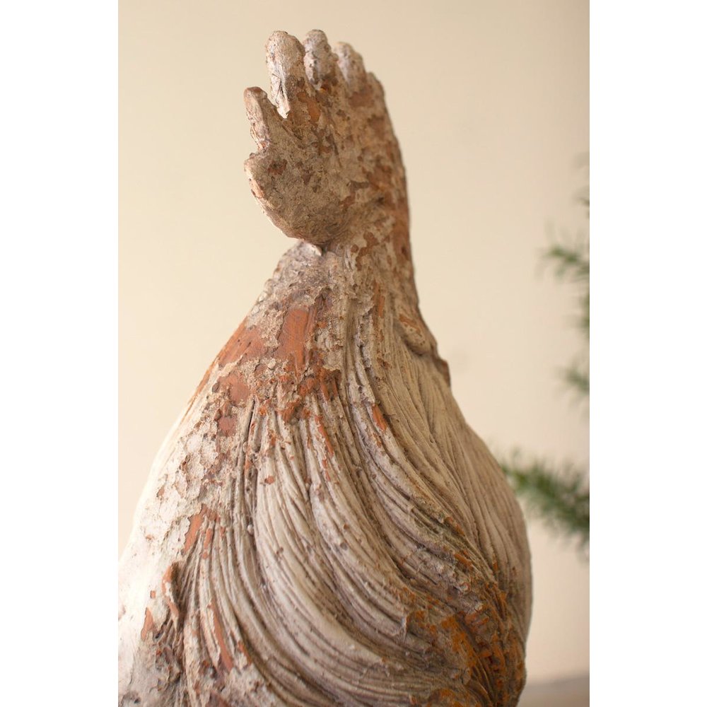 Faux Concrete Rooster. Picture 5