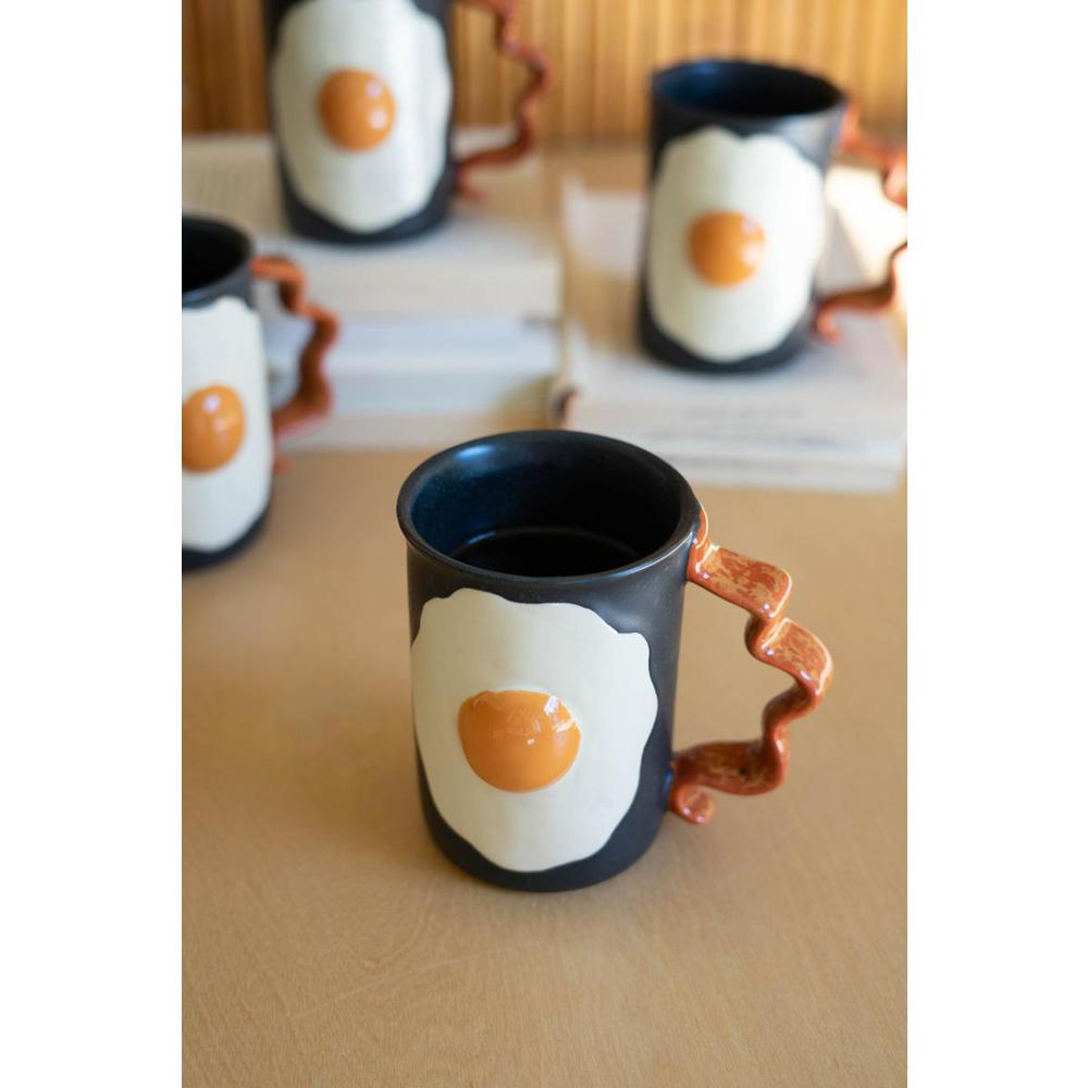 Ceramic Mug - Bacon An Eggs. Picture 4