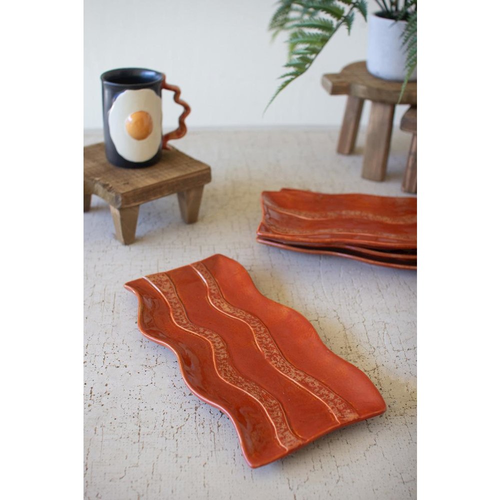 Ceramic Bacon Platter. Picture 2