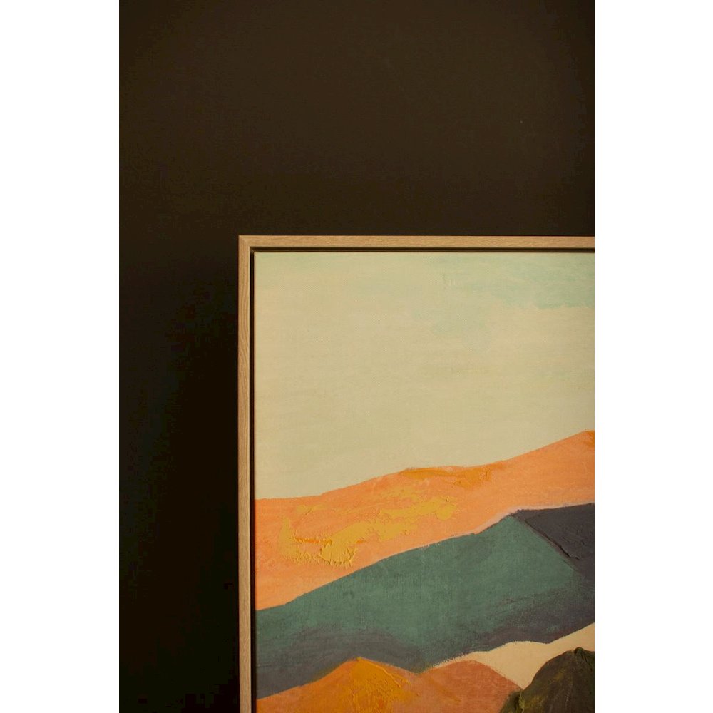 Set Of Two Framed Painting Landscape. Picture 4