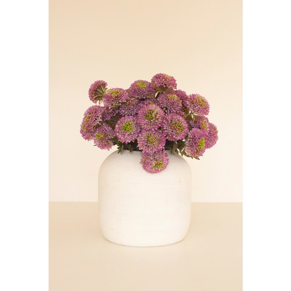 Bundle of Seven Artificial Dalhias - Purple. Picture 2