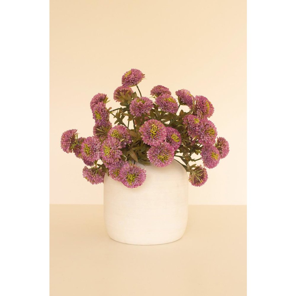 Bundle of Seven Artificial Dalhias - Purple. Picture 5