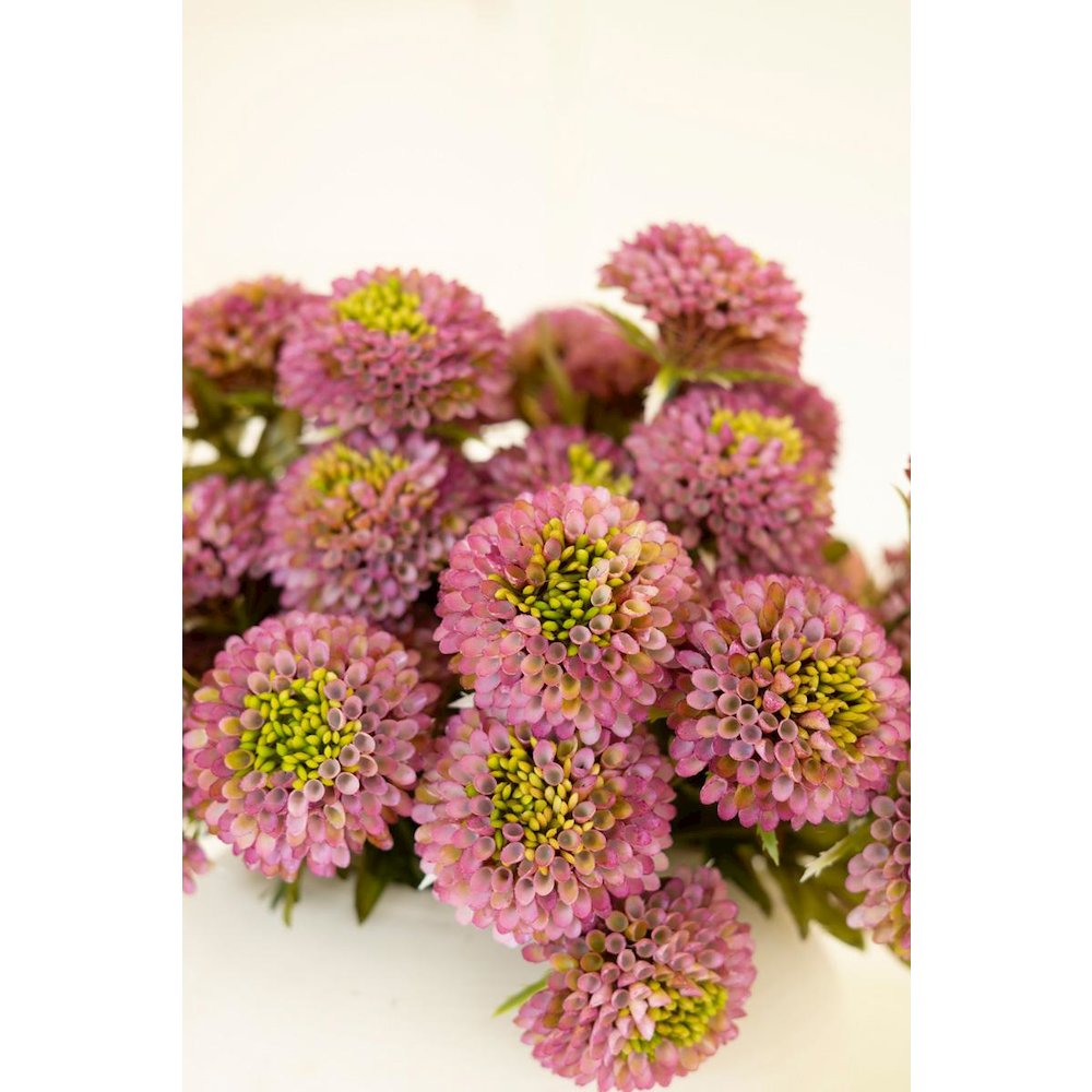 Bundle of Seven Artificial Dalhias - Purple. Picture 7