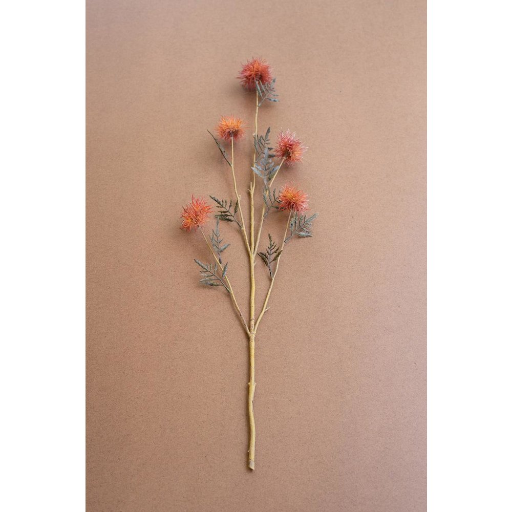 Artificial Flower Spray - Orange. Picture 1