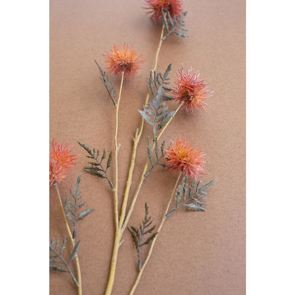 Artificial Flower Spray - Orange. Picture 2