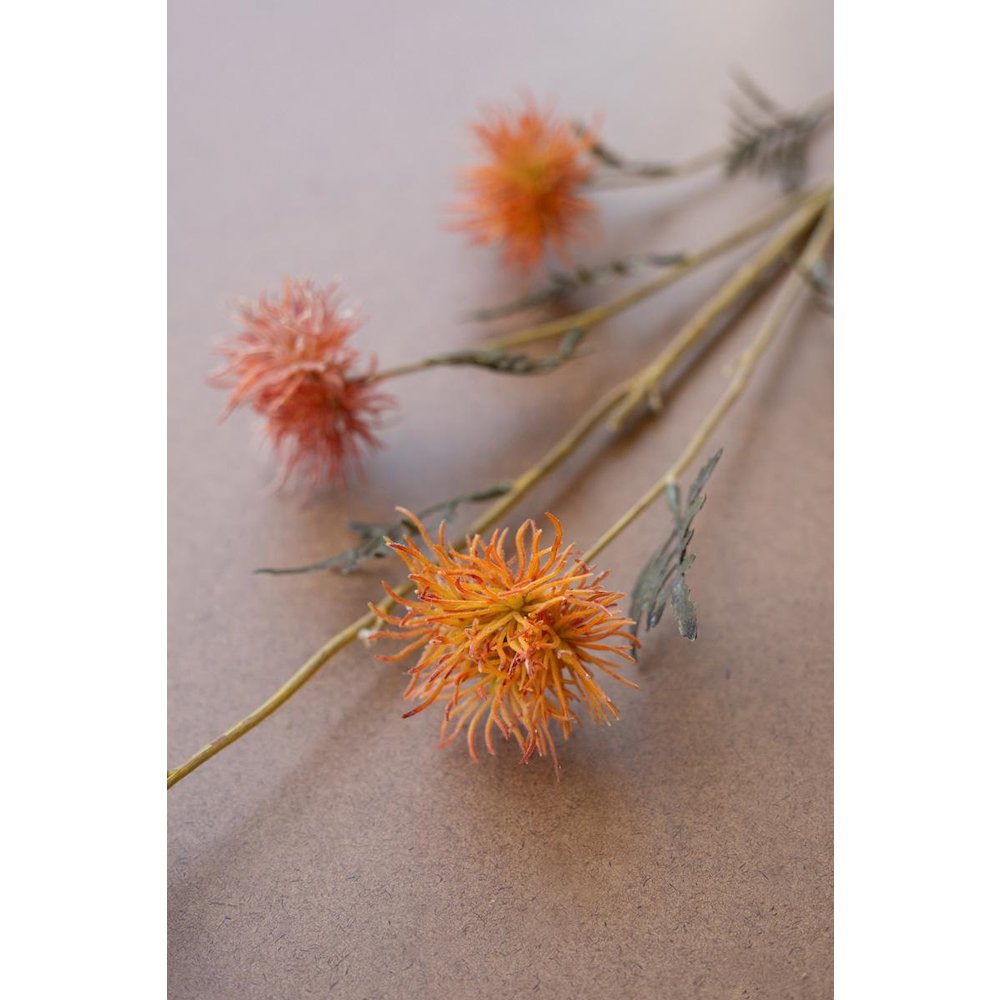 Artificial Flower Spray - Orange. Picture 3