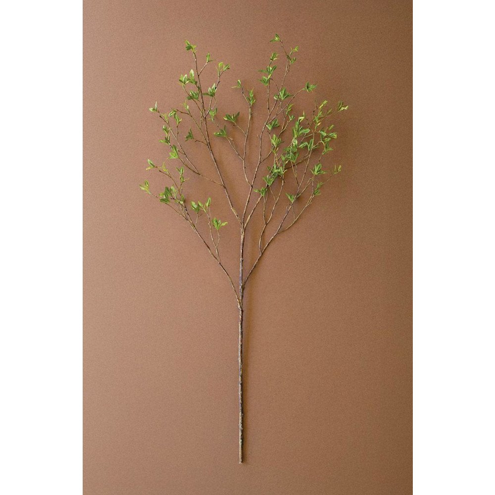 Artificial Budding Leaf Branch Spray. Picture 1