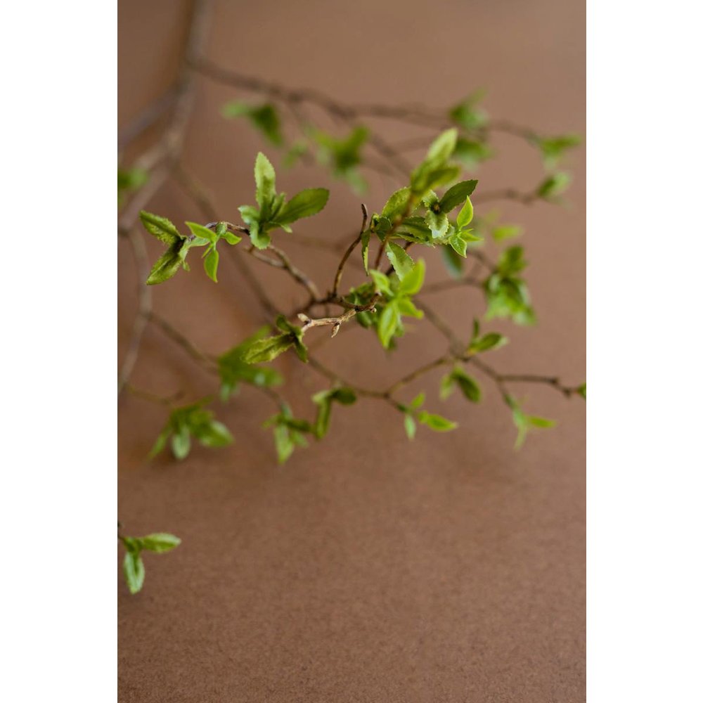 Artificial Budding Leaf Branch Spray. Picture 3