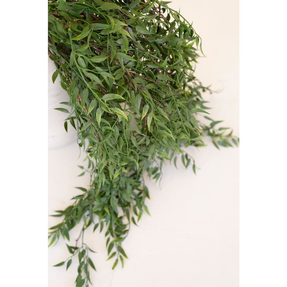 Artificial Leaves Spray - Green. Picture 4