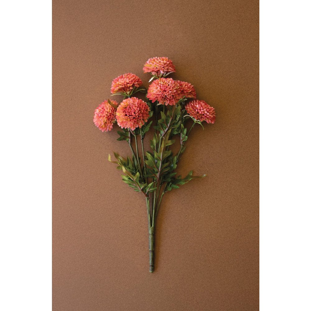 Bundle of Seven Artificial Dalhias - Blush. Picture 1