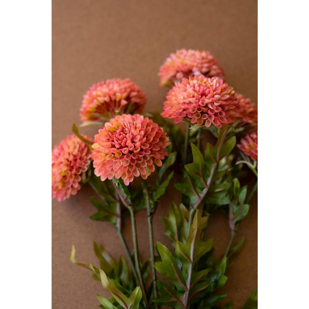 Bundle of Seven Artificial Dalhias - Blush. Picture 3