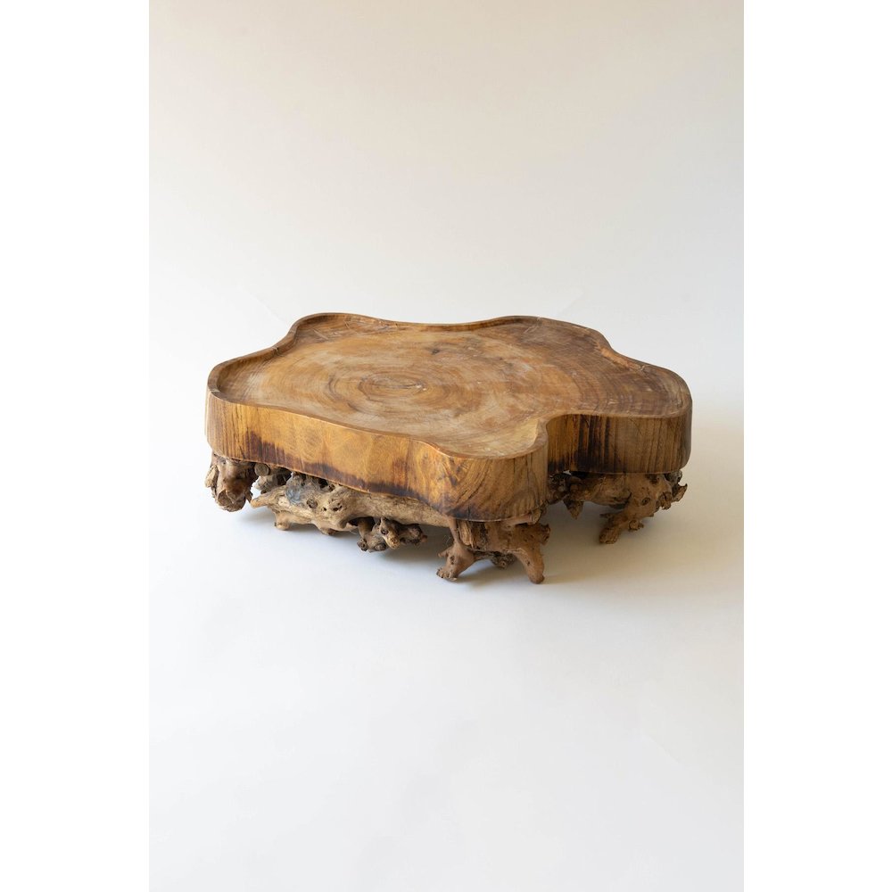 Mulberry Root And Willow Wood Serving Tray. Picture 6