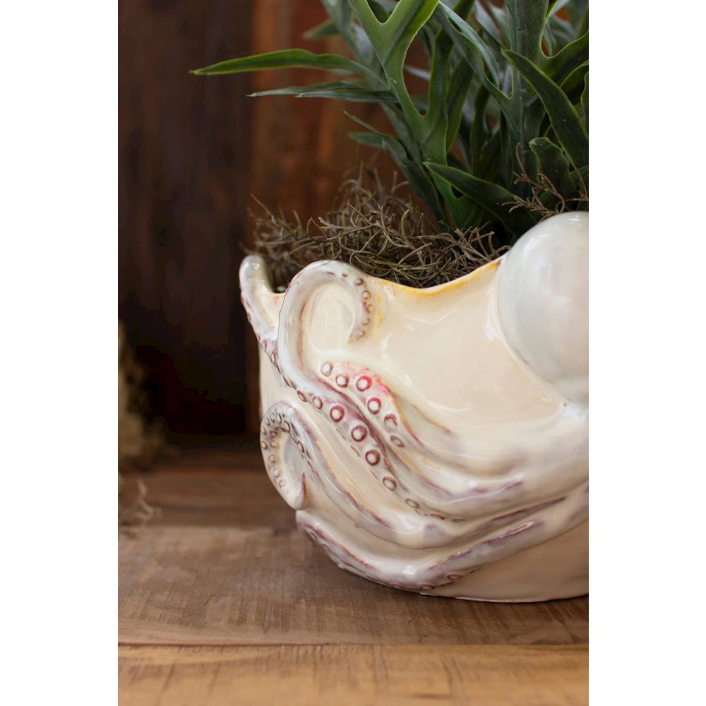 Ceramic Octopus Vase. Picture 2
