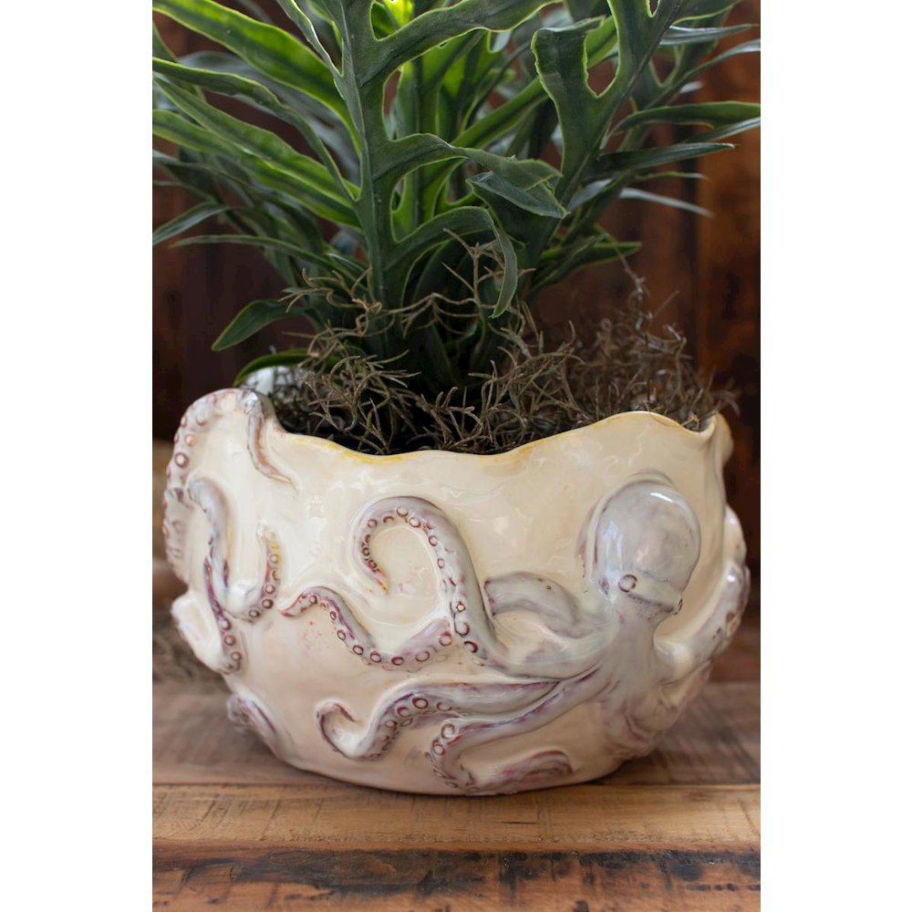 Ceramic Octopus Vase. Picture 4