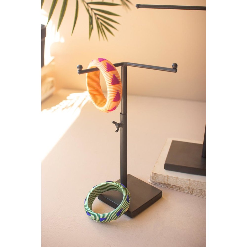 Set Of Two Adjustable Metal Jewelry Displays. Picture 2