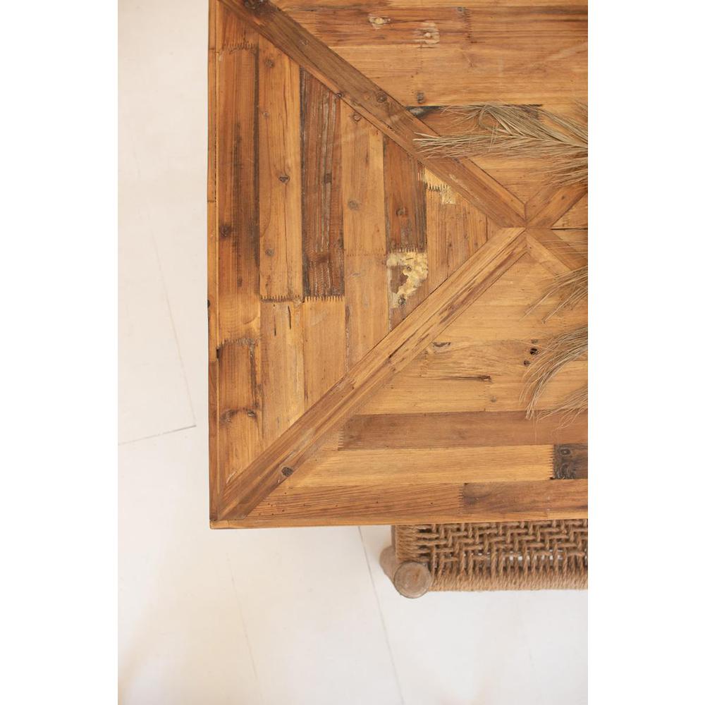 Recycled Wood Dining Table. Picture 3